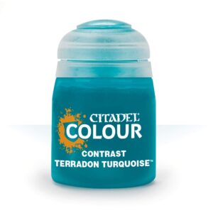 games workshop citadel colour: contrast - terradon turquoise