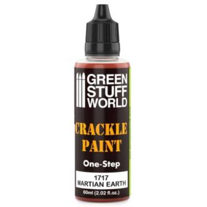 green stuff world crackle paint for models and miniatures - martian earth 1817