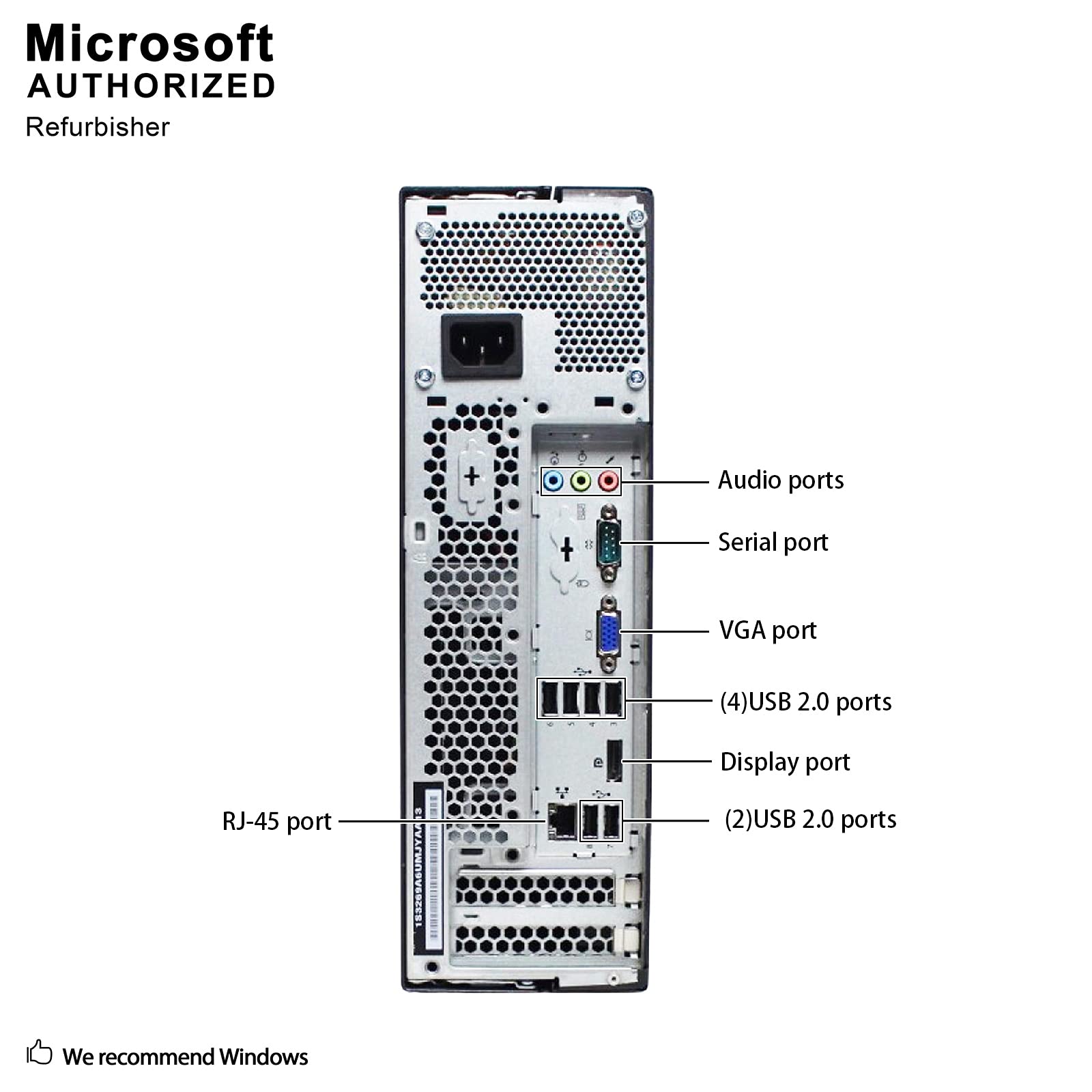 Lenovo Thinkentre M90 Desktop Computer - Intel Core i5 3.1GHz 8GB RAM, 1TB HDD, DVD-RW Drive, Bluetooth and WiFi, 22 Inch LCD, Keyboard, Mouse, Windows 10 Pro (Renewed)