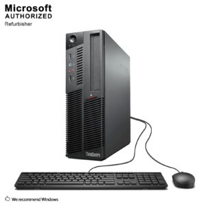 Lenovo Thinkentre M90 Desktop Computer - Intel Core i5 3.1GHz 8GB RAM, 1TB HDD, DVD-RW Drive, Bluetooth and WiFi, 22 Inch LCD, Keyboard, Mouse, Windows 10 Pro (Renewed)