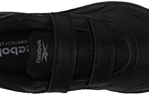 Reebok womens Work Cushion 4.0 Walking Shoe, Black/Cold Grey/Black, 11 US