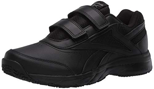 Reebok womens Work Cushion 4.0 Walking Shoe, Black/Cold Grey/Black, 11 US