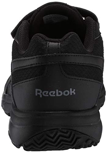 Reebok womens Work Cushion 4.0 Walking Shoe, Black/Cold Grey/Black, 11 US