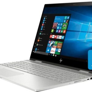HP Envy X360 2-in-1 2019 Premium 15.6" FHD Touchscreen Laptop Computer, 4-Core Intel Core i7-8550U 1.8GHz, 16GB RAM, 512GB SSD, Backlit Keyboard, Wi-Fi, Bluetooth, Webcam, HDMI, USB-C, Windows 10