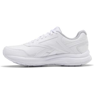 reebok women's walk ultra 7 dmx max d shoe, white/cold grey 2/collegiate royal, 8,5 wide