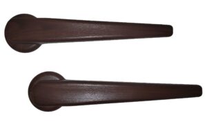 nak recliner replacement parts lever style handle fits many manufacturer brands including flexsteel, chair release handle for sofa, couch or recliner (walnut wooden, 2)