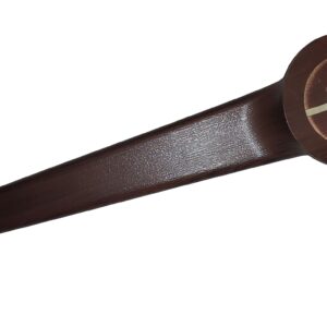 NAK Recliner Replacement Parts Lever Style Handle fits Many Manufacturer Brands Including Flexsteel, Chair Release Handle for Sofa, Couch or Recliner (Walnut Wooden, 2)