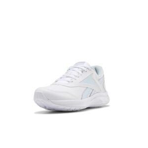 reebok women's walk ultra 7 dmx max shoe, white/cold grey/collegiate royal, 7.5