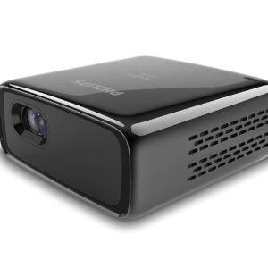 Philips PicoPix Micro Projector, LED DLP, 1h30 Battery Life, Wi-Fi Screen Mirroring