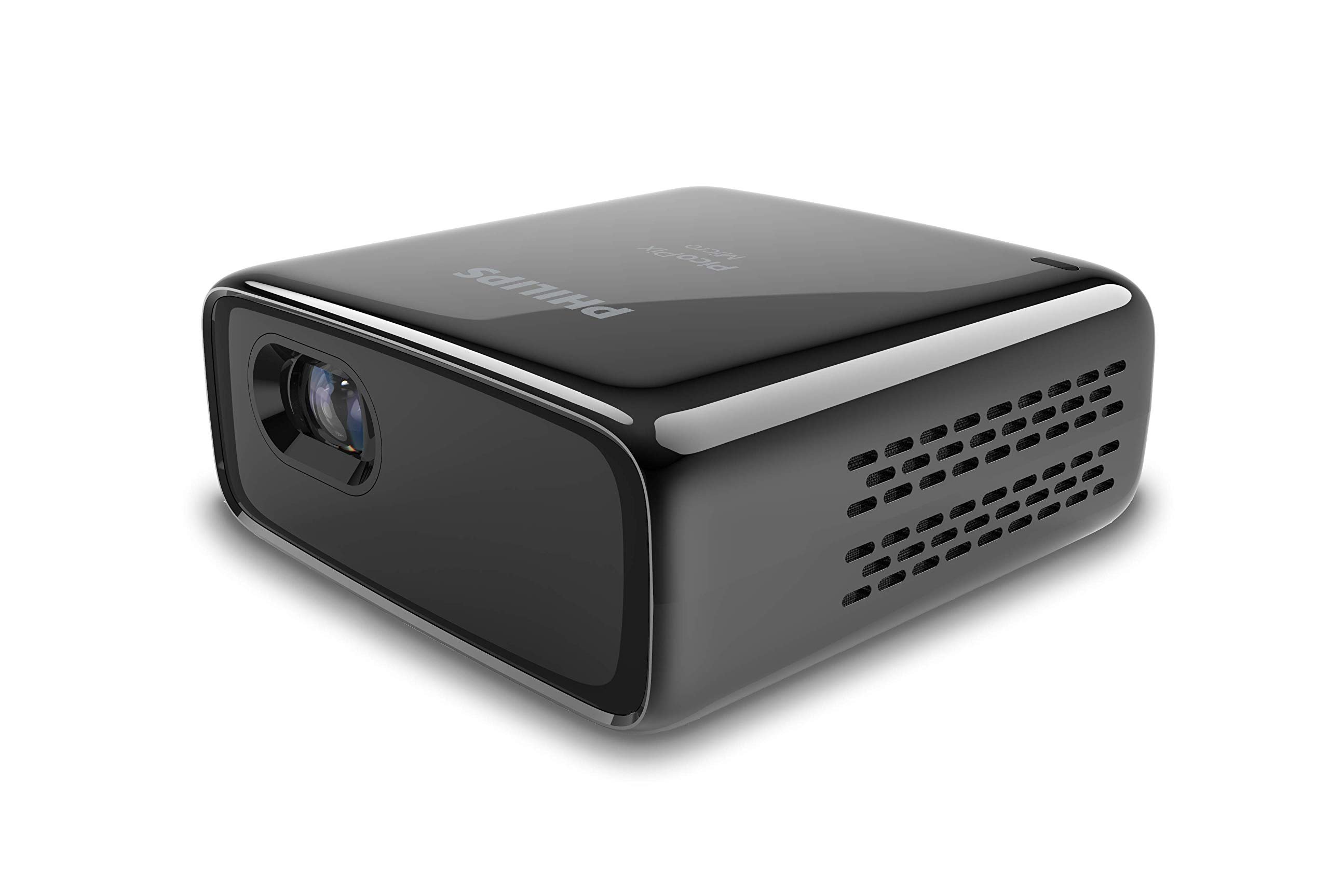 Philips PicoPix Micro Projector, LED DLP, 1h30 Battery Life, Wi-Fi Screen Mirroring