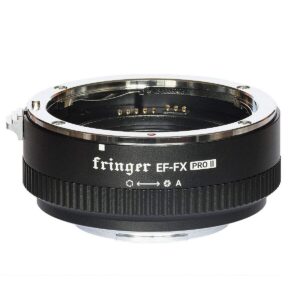 fringer ef-fx pro ii fuji auto focus mount adapter built-in electronic aperture automatic compatible with canon eos ef lens to fujifilm x-mount x-t3 x-t4 x-pro3 x-t30ii x-s10 xh2s xt30 xh2 xe4 x-t5