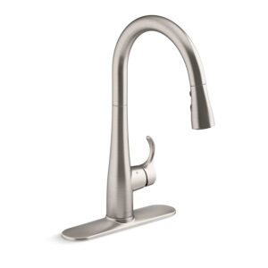 KOHLER Simplice Response Touchless Pull Down Kitchen Faucet in Stainless Steel, K-22036-VS