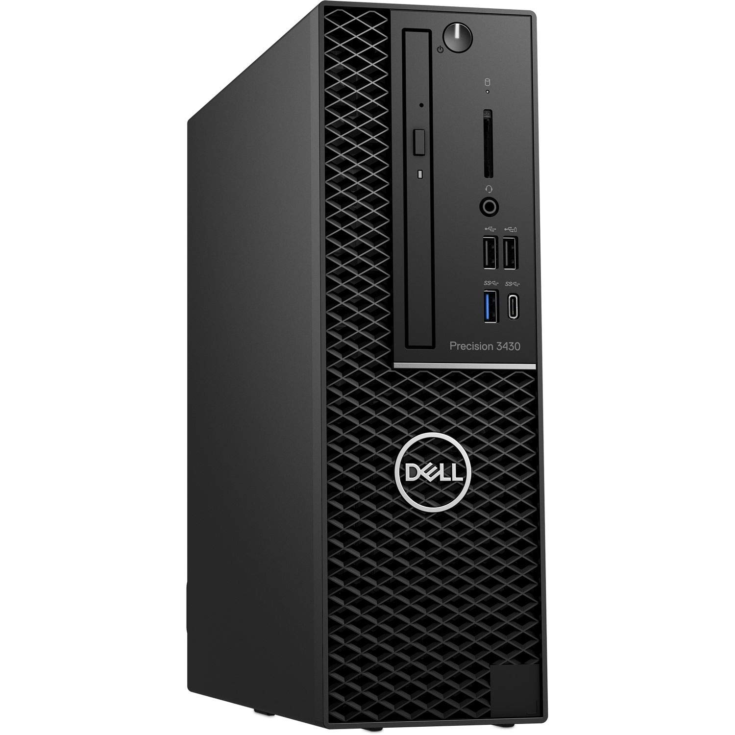 Dell Precision T3430 Intel Core i7-8700 X6 4.6GHz 32GB 1TB SSD Win10, Black (Renewed)