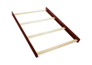 full-size conversion kit bed rails for select simmons/delta crib | multiple finishes available (caffe)