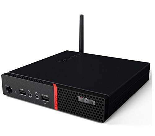 Lenovo Thinkcentre M715q Business Mini Tiny Desktop (AMD Ryzen 5 Pro 2400GE Quad Core 3.8GHz, 8GB DDR4 RAM, 256GB NVMe PCIe M.2 SSD) WiFi AC, Bluetooth, DisplayPort, Windows 10 Pro 64-Bit