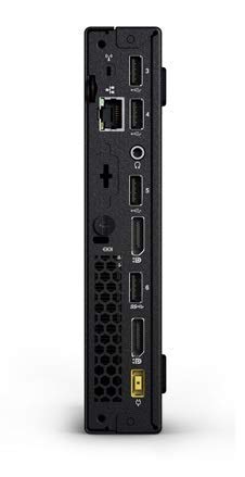 Lenovo Thinkcentre M715q Business Mini Tiny Desktop (AMD Ryzen 5 Pro 2400GE Quad Core 3.8GHz, 8GB DDR4 RAM, 256GB NVMe PCIe M.2 SSD) WiFi AC, Bluetooth, DisplayPort, Windows 10 Pro 64-Bit