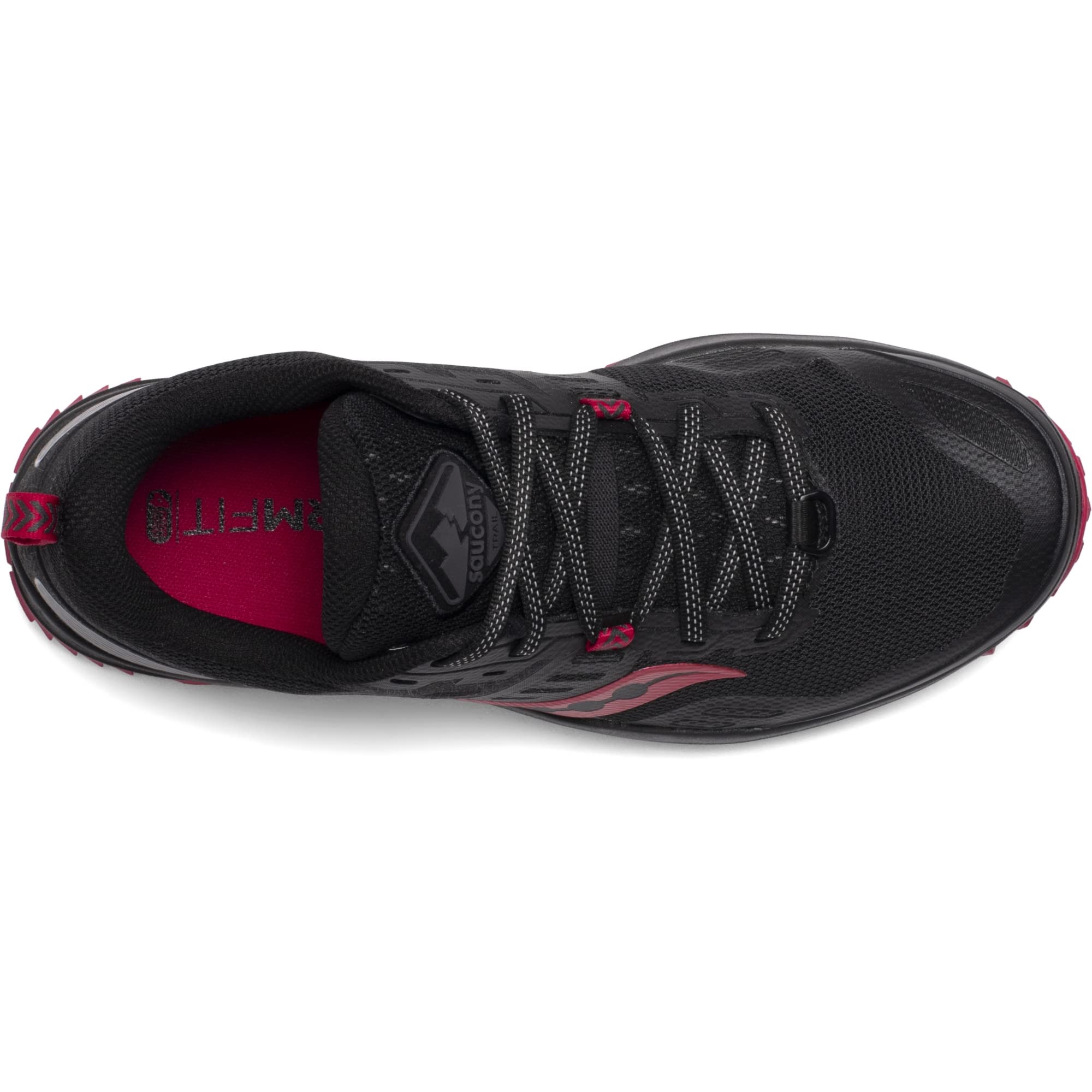 Saucony Women's S10556-20 Peregrine 10 Running Shoe, Black | Barberry - 5 M US