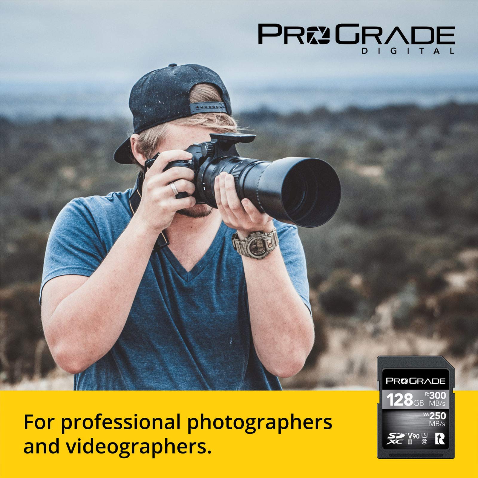 ProGrade Digital SDXC UHS-II V90 300R Memory Card (128GB)