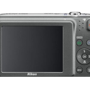 Nikon COOLPIX S3500 20.1 MP Digital Camera with 7x Zoom (Silver) (OLD MODEL) (Renewed)