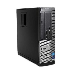 Dell Optiplex 9010 Desktop Computer - Intel Core i7 3.4GHz, 16GB DDR3, 2TB SSD (2X New 1TB SS, Windows 10 Pro 64-Bit, WiFi, DVD-ROM (Renewed)