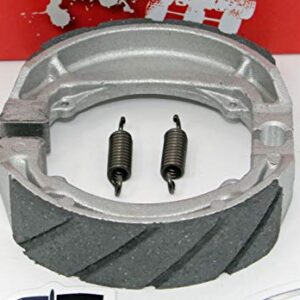 WATER GROOVED REAR BRAKE SHOES & SPRINGS for the 2002-2005 Suzuki LT-A 50 Quadmaster Four-wheelers