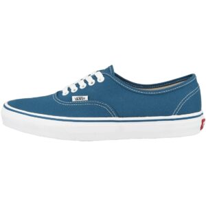 vans authentic navy navy (white),size 7 women/5.5 men