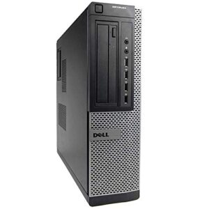 Dell Desktop Computer, Quad Core i5 3.1GHz, 8GB Ram, 500GB, Dual 22inch LCD, DVD, Wi-Fi, Keyboard, Mouse, Bluetooth, Windows 10 Pro Compatible with Dell OptiPlex 790 (Renewed)