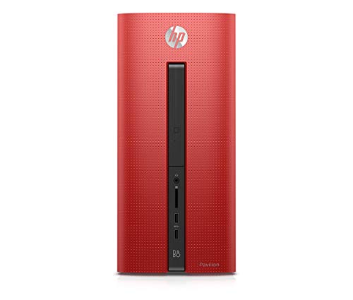 HP Pavilion Desktop 550-126 i5-6400 2.7GHz 12GB 1TB DVDRW W10 64-Bit, Silver, Large (Renewed)