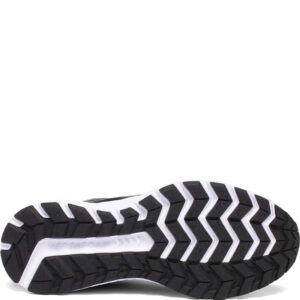 Saucony Women's Cohesion 13 Walking Shoe, Black | White, 8.5 M US