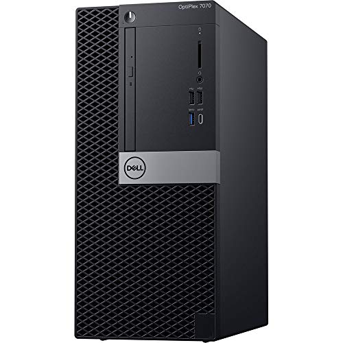 Dell OptiPlex 7070 Desktop Computer - Intel Core i7-9700 - 16GB RAM - 256GB SSD - Tower