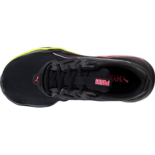 PUMA womens Zone Xt Sneaker, Puma Black-nite Pink-puma Silver, 9.5 US