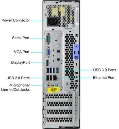 Lenovo ThinkCentre M92 Desktop Computer, Intel Core i5 3.2 GHz, 8 GB RAM, 500 GB SATA HDD, Keyboard & Mouse, DVD-ROM, Windows 10 Professional (Renewed)