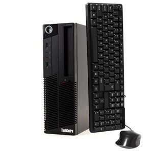 wireless desktop computer pc, intel core i5 3.2-ghz, 8gb ram, 2tb hdd, keyboard, mouse, dvd, wifi, bluetooth, windows 10, compatible with lenovo thinkcentre m90 (renewed)