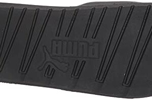 PUMA womens Cool Cat Slide Sandal, Puma Black-rose Gold, 9 US