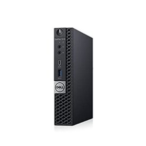 Dell OptiPlex 7070 Desktop Computer - Intel Core i7-9700T - 16GB RAM - 256GB SSD - Micro PC, Windows 10 Pro