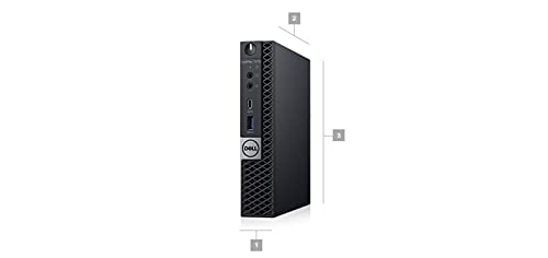 Dell OptiPlex 7070 Desktop Computer - Intel Core i7-9700T - 16GB RAM - 256GB SSD - Micro PC, Windows 10 Pro