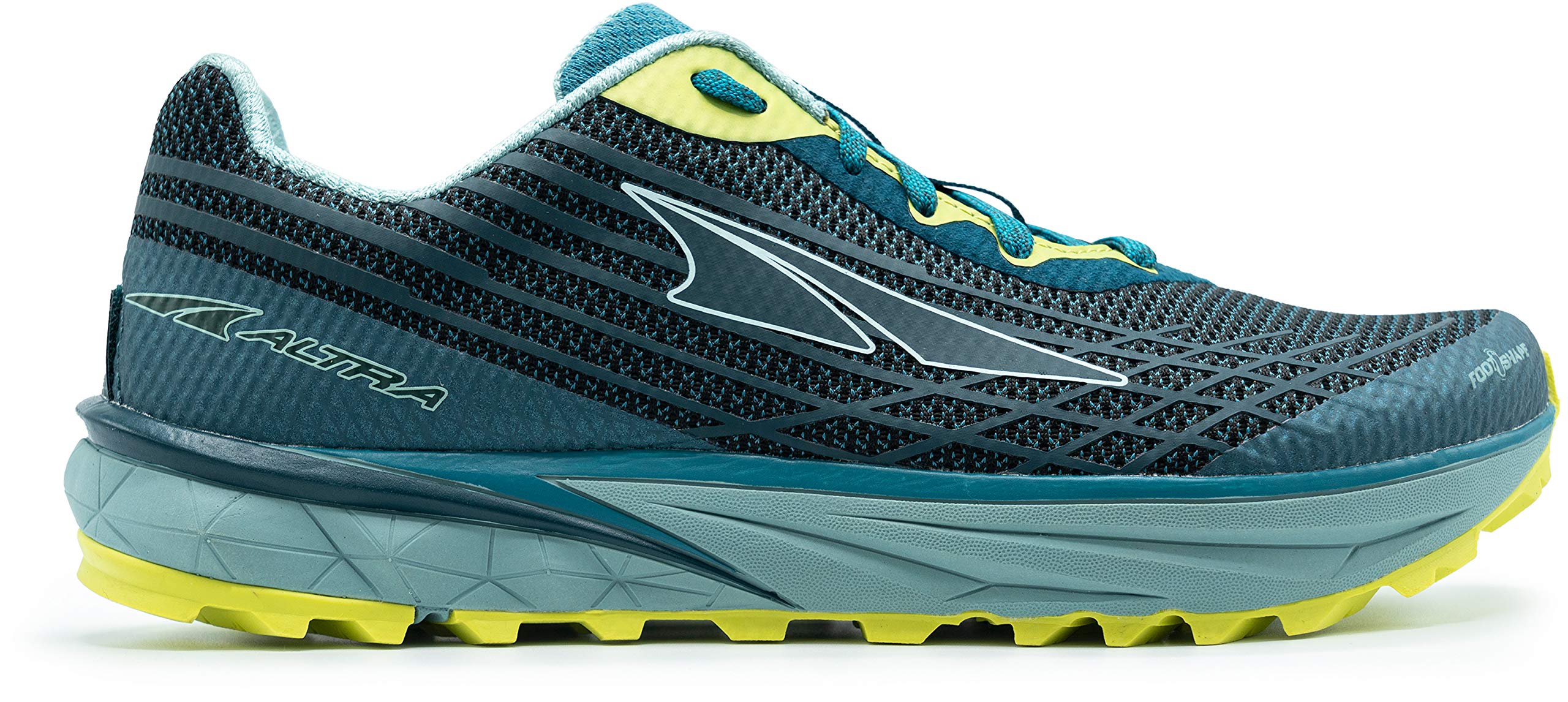 ALTRA Women's AL0A4QTP TIMP 2 Trail Running Shoe, Teal/Lime - 6.5 M US