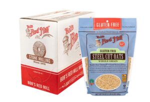bob's red mill gluten free steel cut oats, 24-ounce (pack of 4)