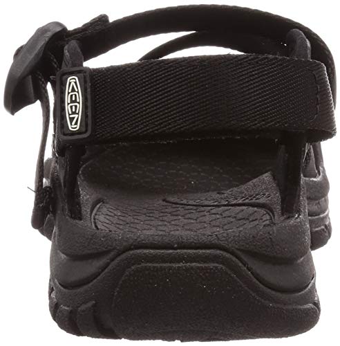 KEEN Women's Zerraport 2 Closed Toe Lightweight Sport Fashion Sandal, Black/Black, 7