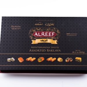 Alreef Assorted Mediterranean Baklava 800g (70-80PCS)