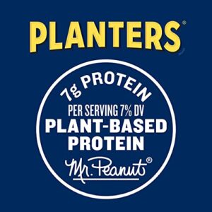 Planters Lightly Salted Dry Roasted Peanuts, 16.0 oz Jar (Pack of 6)