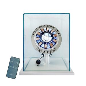 lonyiabbi 1:1 arc reactor mk1 diy finished product model led light usb with display box