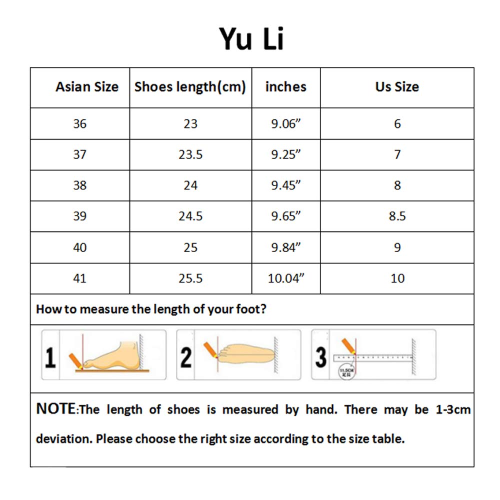 Yu Li Womens Glitter Fashion Sneakers Lace-up Rocking Shoes Bling Walking Shoes Silver 38