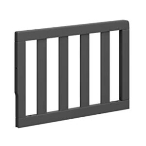 Graco Toddler Safety Guardrail with Slats (Gray) for Storkcraft Crib Conversion – GREENGUARD Gold Certified