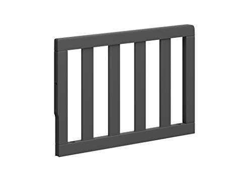 Graco Toddler Safety Guardrail with Slats (Gray) for Storkcraft Crib Conversion – GREENGUARD Gold Certified