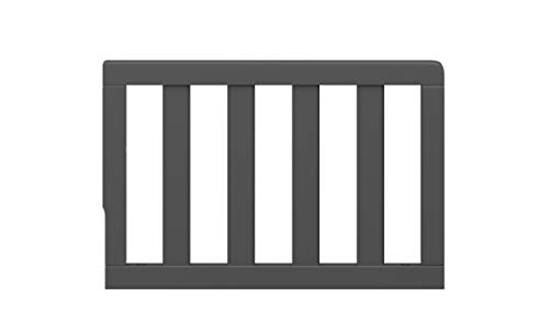Graco Toddler Safety Guardrail with Slats (Gray) for Storkcraft Crib Conversion – GREENGUARD Gold Certified