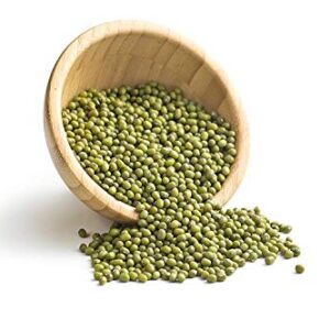 Yupik Organic Mung Beans, 2.2 lb, Non-GMO, Vegan, Gluten-Free, Pack of 1