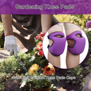 1 Pair Gardening Knee Pad Garden Knee Protectors Anti Slip Protective Cushion Soft Ultra Comfort Garden Kneepad,Neoprene Cap For Gardener Cleaning Work Scrubbing Floor Pruning