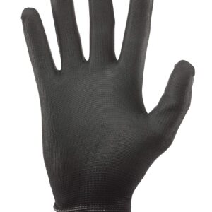 Gorilla Grip Work Gloves with Grip, All Purpose Gloves for Fishing, Outdoor Work, and Automotive Work | Color: Veil Tac Black | Size: Large