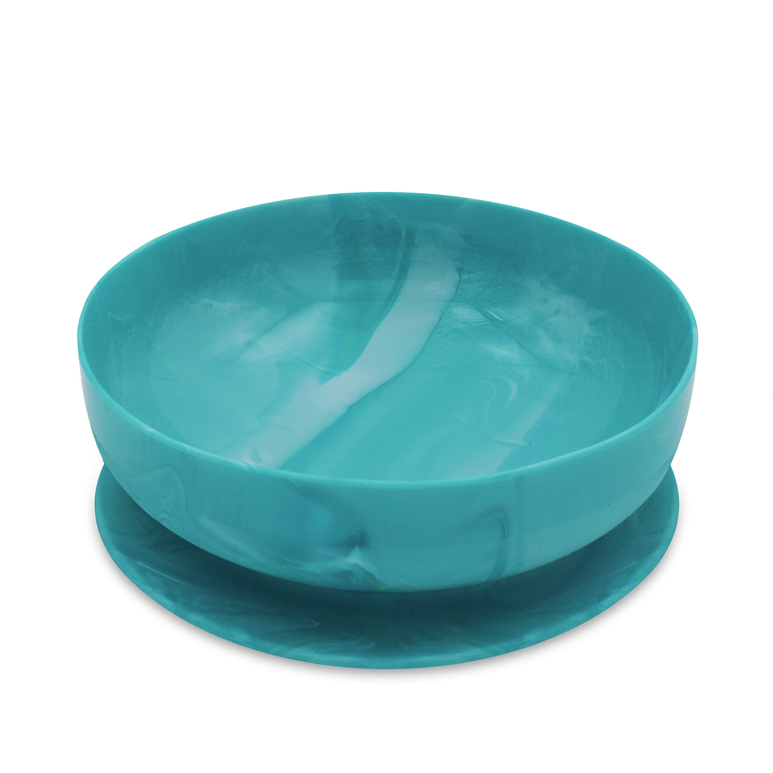 ChooMee Silicone Suction Bowls | Extra Strong Suction with Firm Bowl | Ideal for Infant and Toddler Baby Led Feeding | Large 1 CT